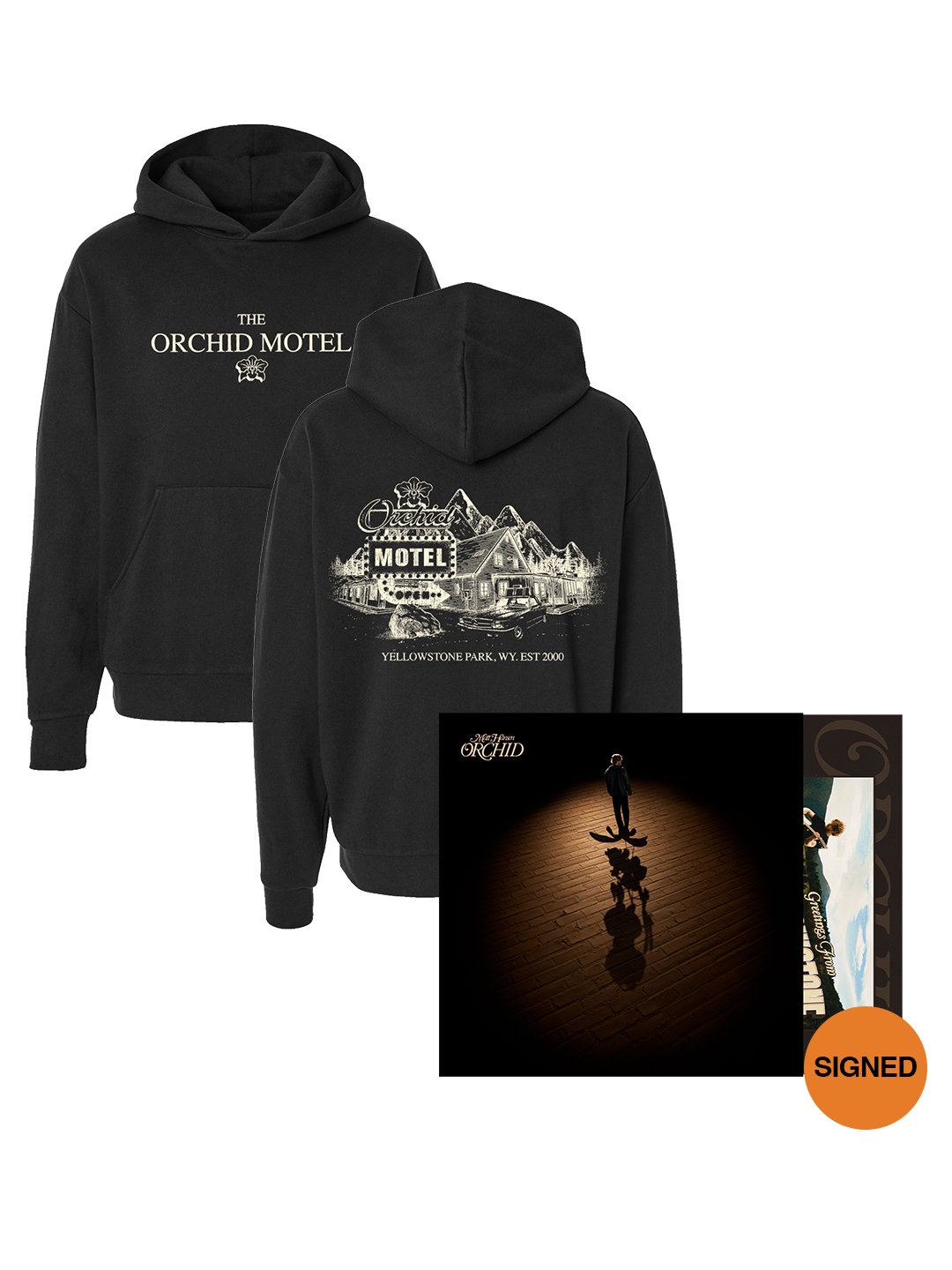 Orchid - SIGNED Vinyl + Hoodie Bundle